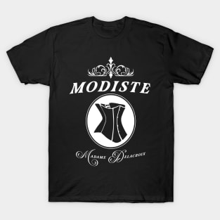 Modiste corset design, Madame Delacroix couturier to Bridgerton Society T-Shirt